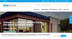Desktop Screenshot of knaufinsulation.nl