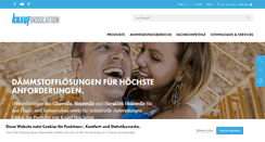 Desktop Screenshot of knaufinsulation.de